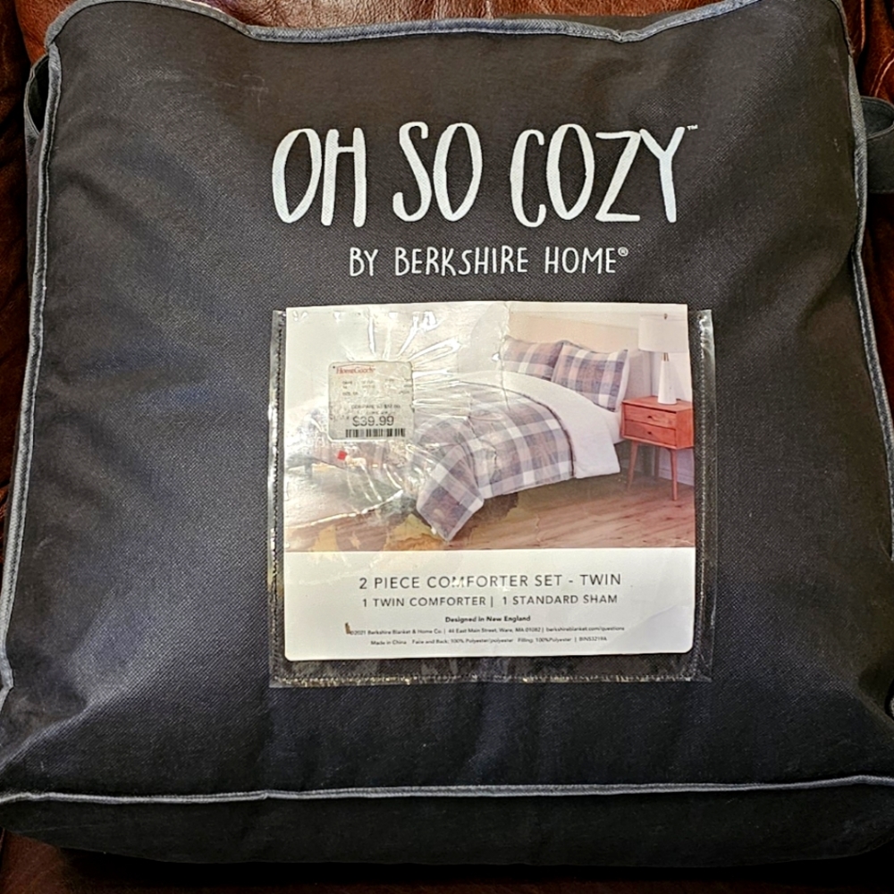 Faux Fur Twin Comforter Set Dorm Room